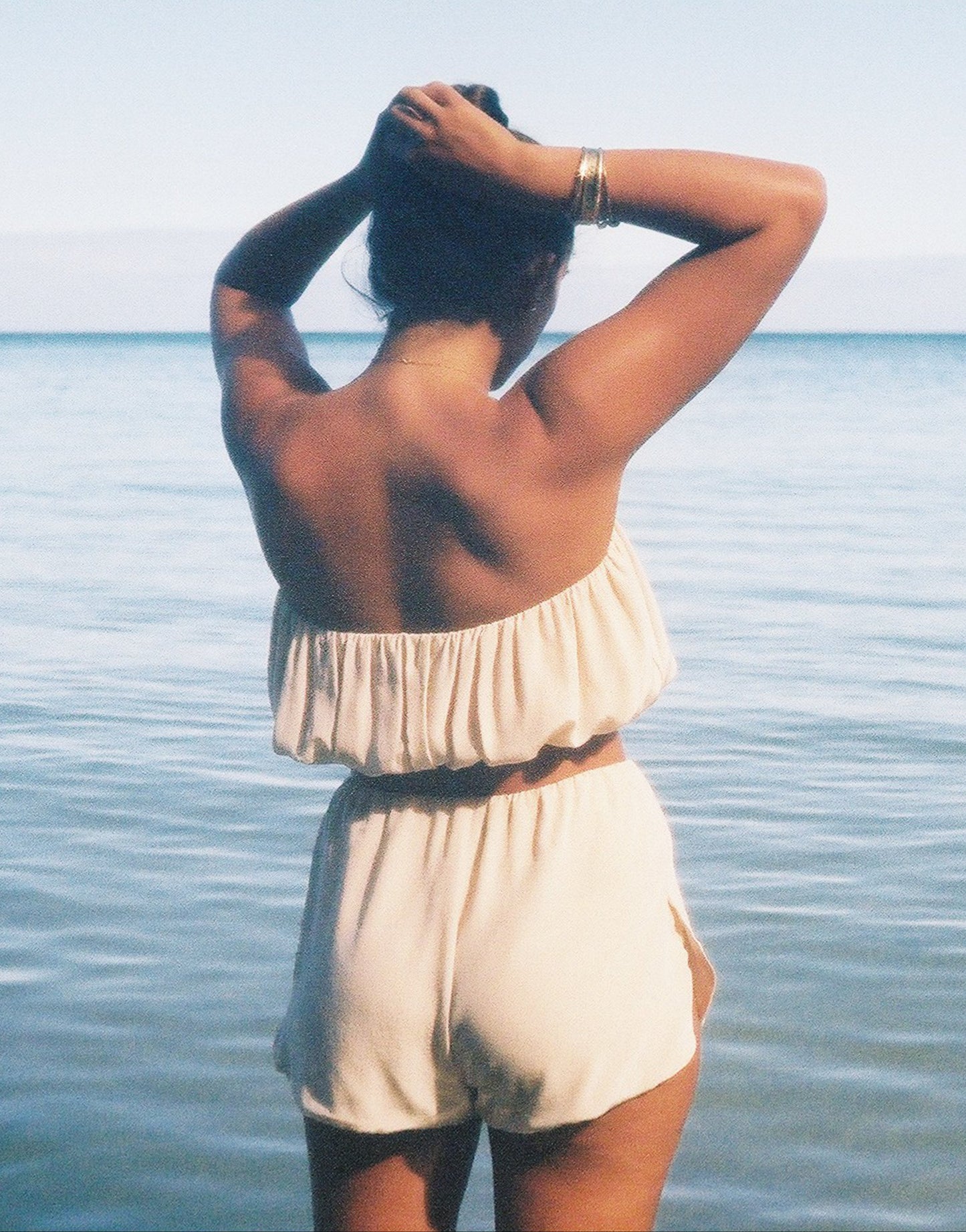 001 Silk Petal Shorts