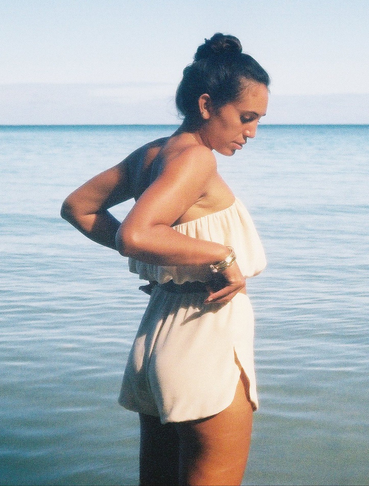 001 Silk Petal Shorts