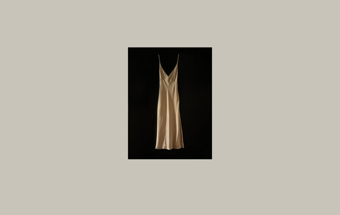 M_001 Silk Slip Dress | STYLEOUT